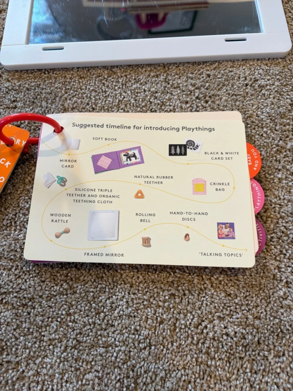 Lovevery Baby Tummy Time Play Kit - The Charmer (3-4 months)